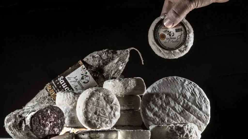Fromages et saucisson de la ferme de l