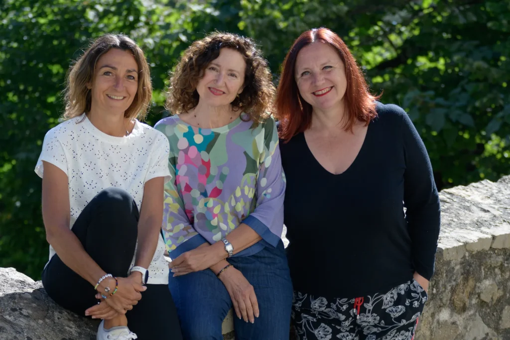 Cécile Broc, Brigitte Mounier, Lucile Clara
