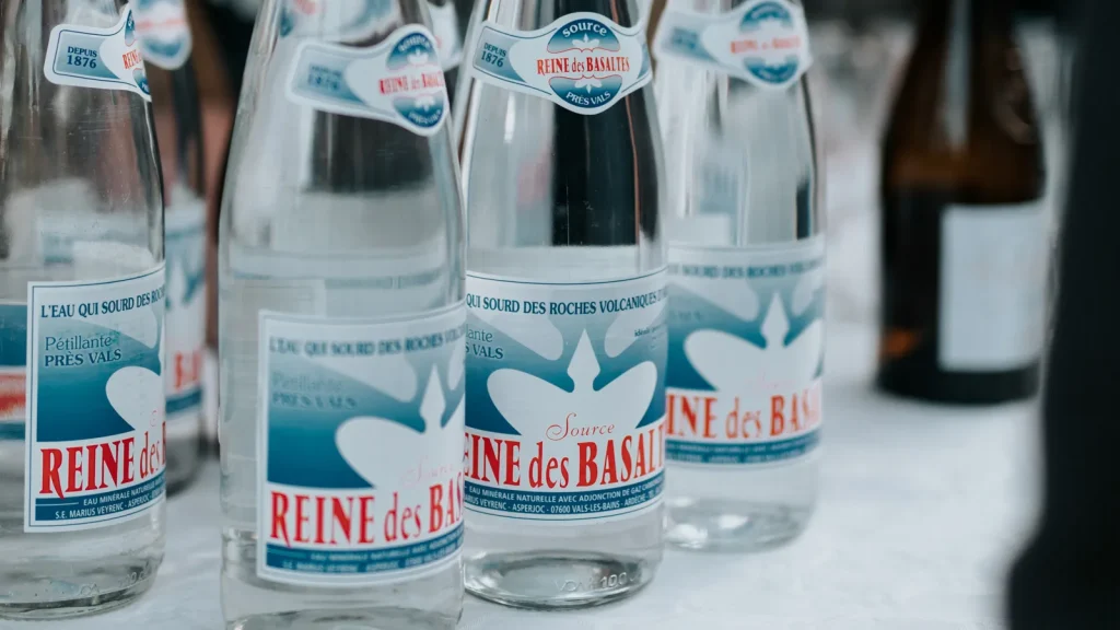 Mineral water "Reine des Basaltes"