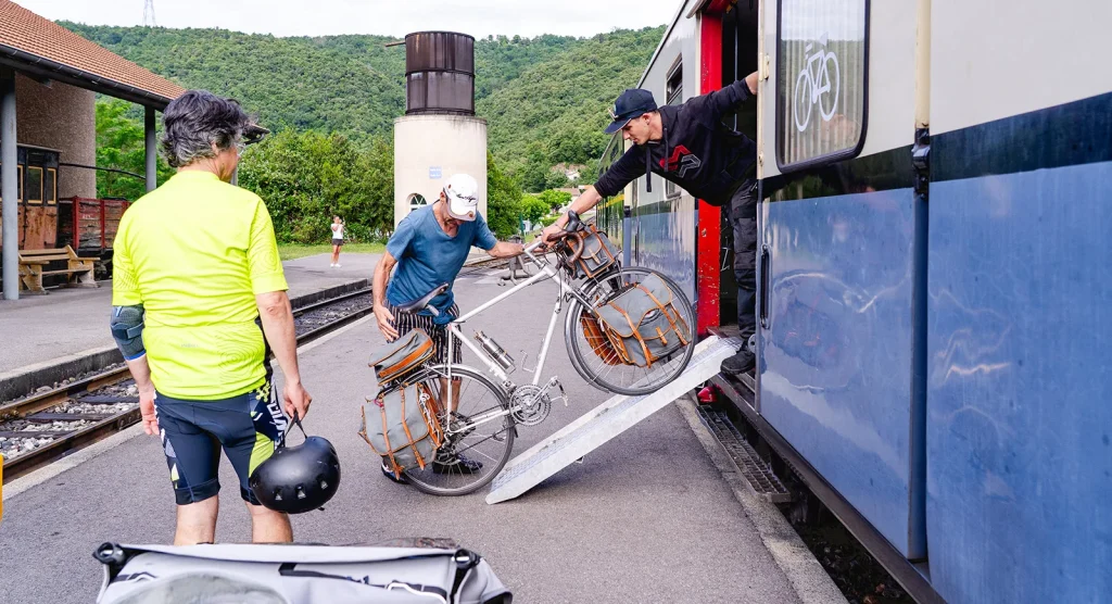 "Cyclotrain" du Train de l