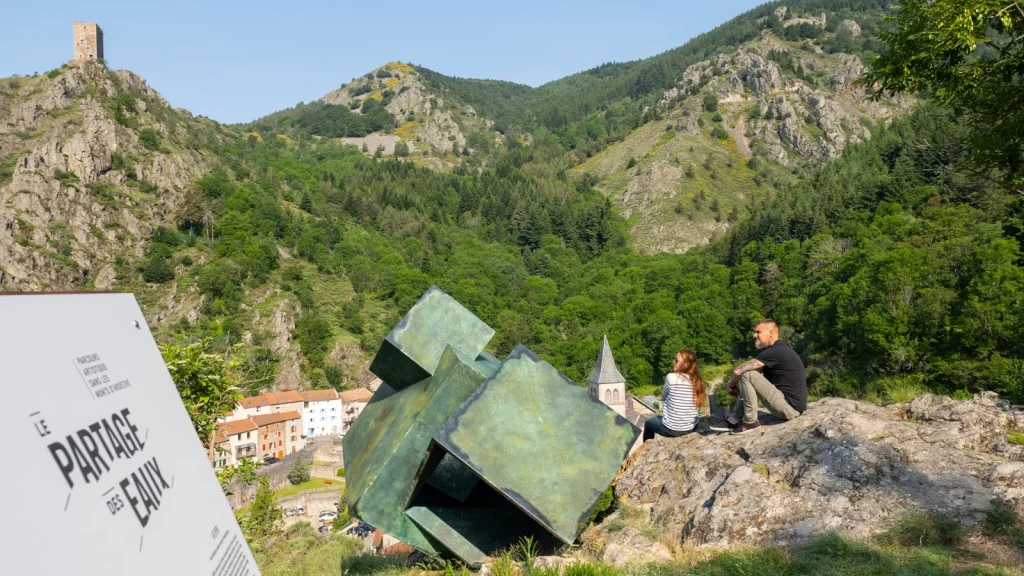 Couple at Saint-Laurent-les-Bains