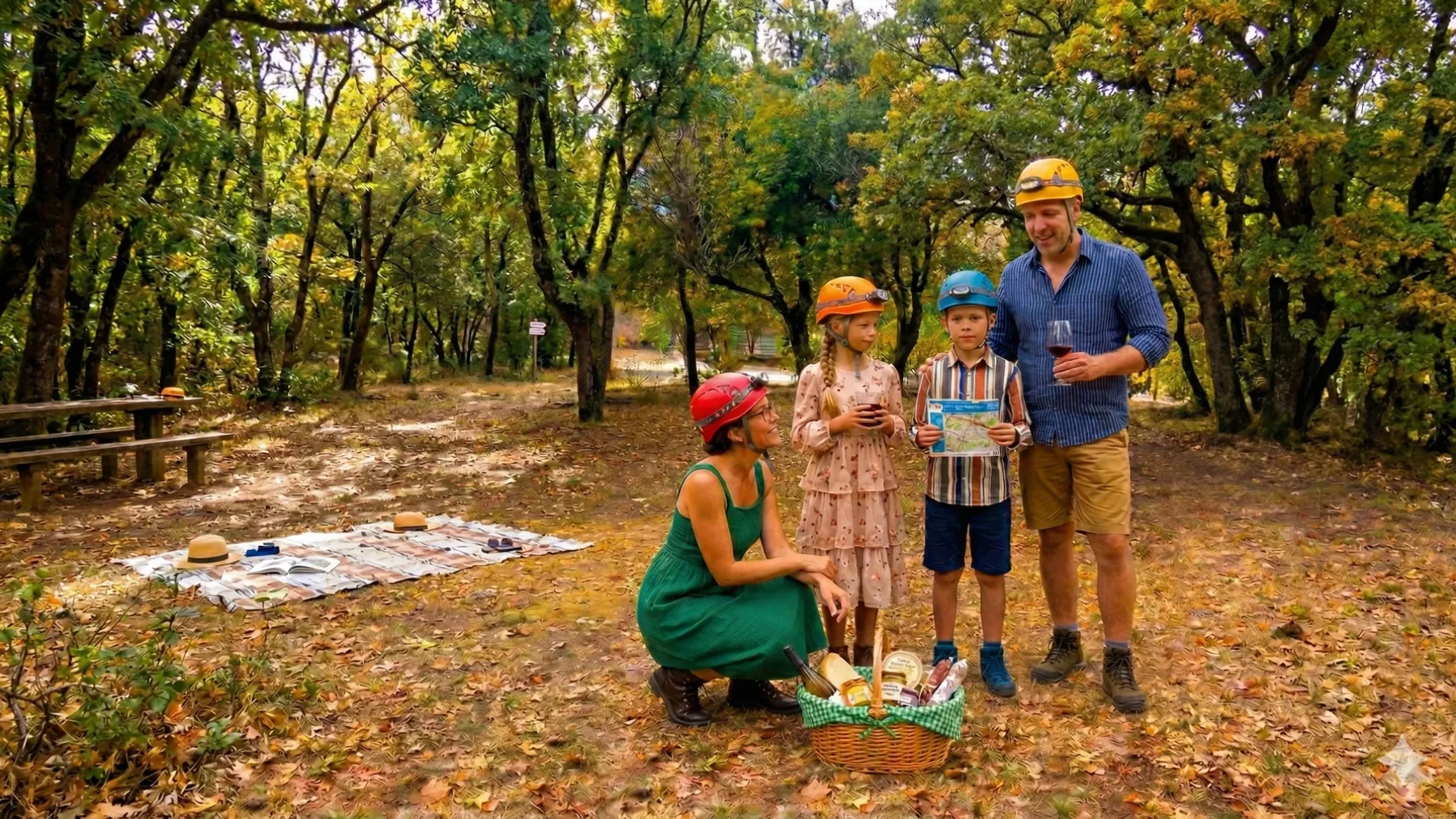 Famille spéléo