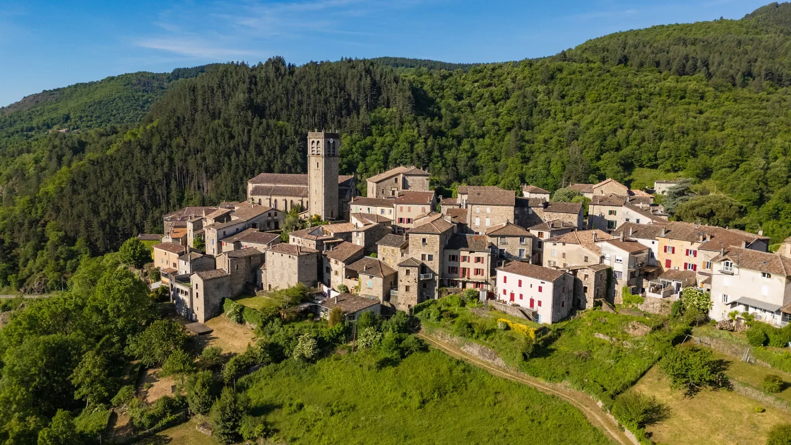 Village de caractère de Antraigues-sur-Volane