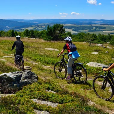 Montagne ardéchoise en Vélo à assistance électrique