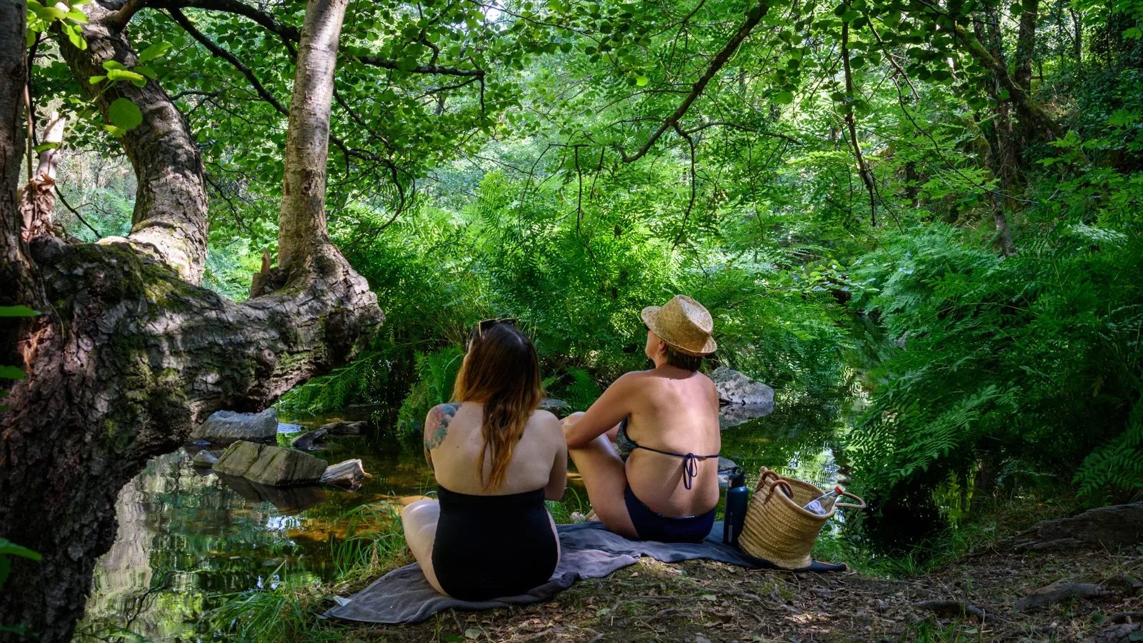 Pause fraîcheur- baignade- rivière