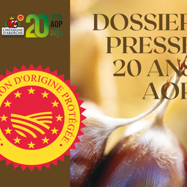 20 ans AOP châtaigne d&rsquo;Ardèche