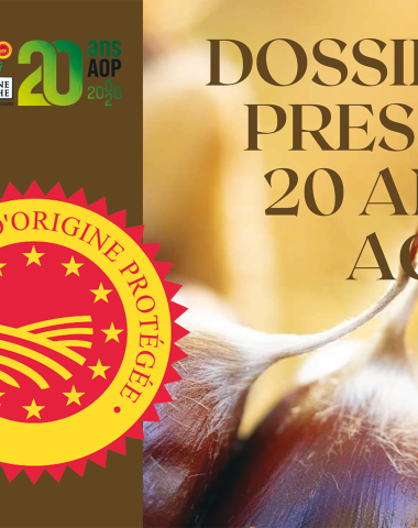 20 ans AOP châtaigne d&rsquo;Ardèche