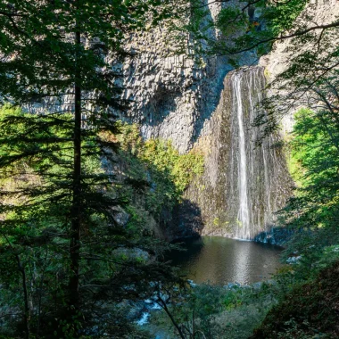 Cascade du Ray-Pic en automne