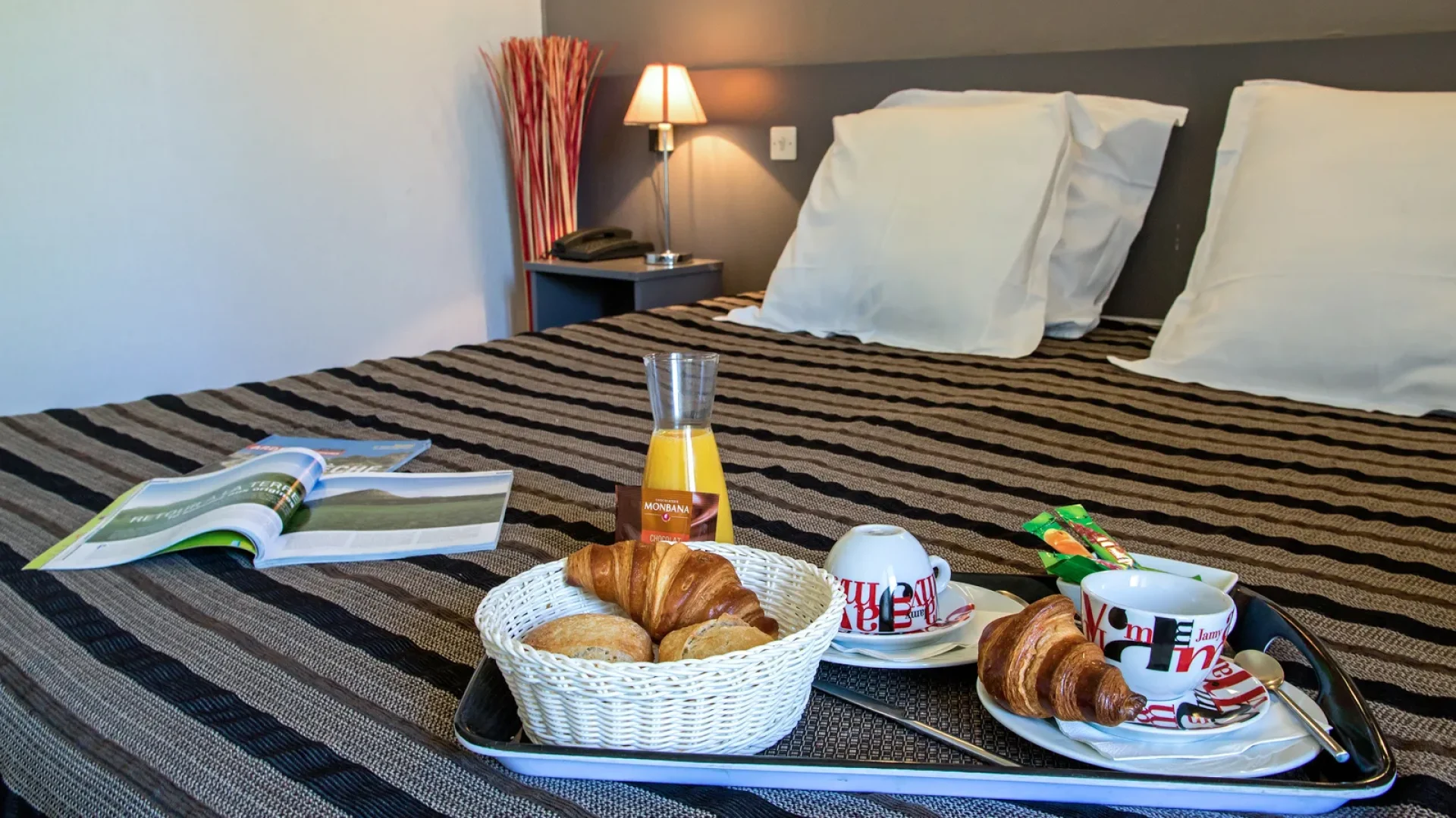 Petit déjeuner à l'hôtel