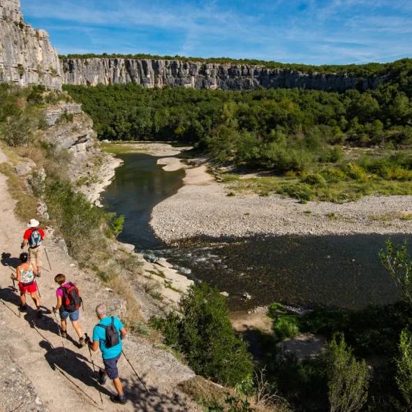 Group of hikers at the 