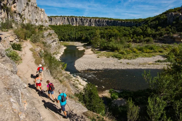 Group of hikers at the 