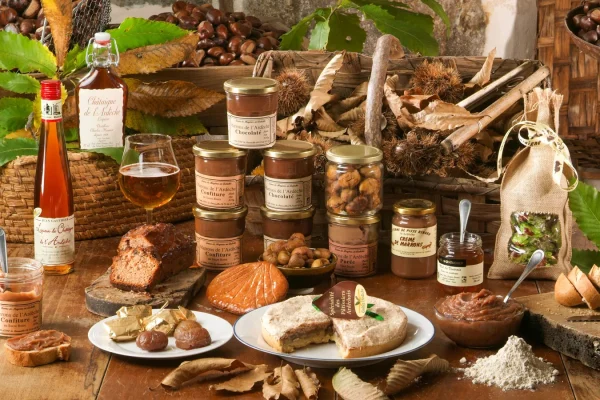 Produits du terroir à base de châtaigne