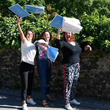 Cécile Broc, Brigitte Mounier, Lucile CLara