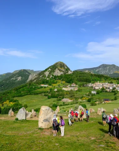 Groupe au Tchier de Borée au Printemps