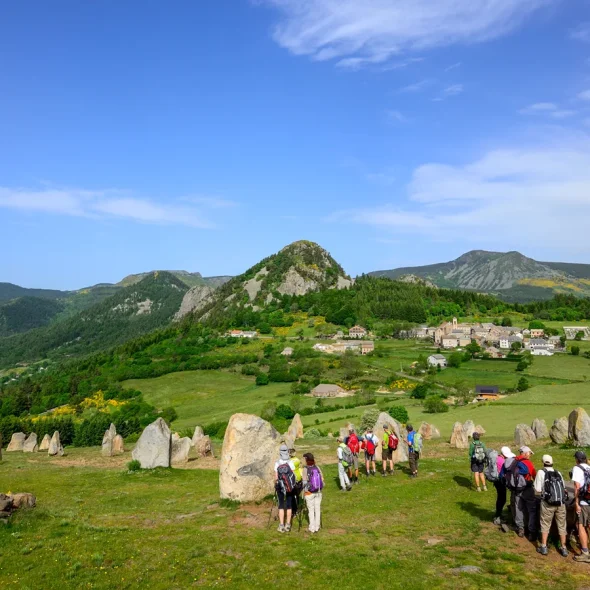 Groupe au Tchier de Borée au Printemps