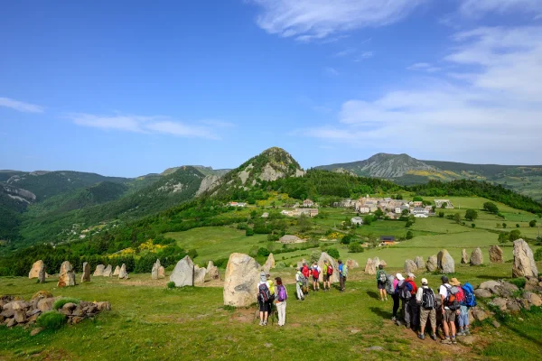 Groupe au Tchier de Borée au Printemps